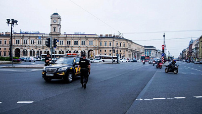 «ТИТАН» сопроводил колонну мотоциклистов на первом международном фестивале «Мотостолица» 