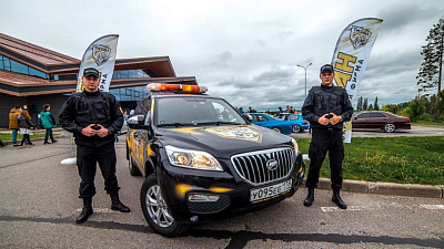 "Титан" обеспечил безопасность самого экстремального дрифт-шоу Петербурга 