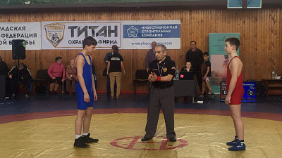 «ТИТАН» обеспечил безопасность на соревнованиях по вольной борьбе